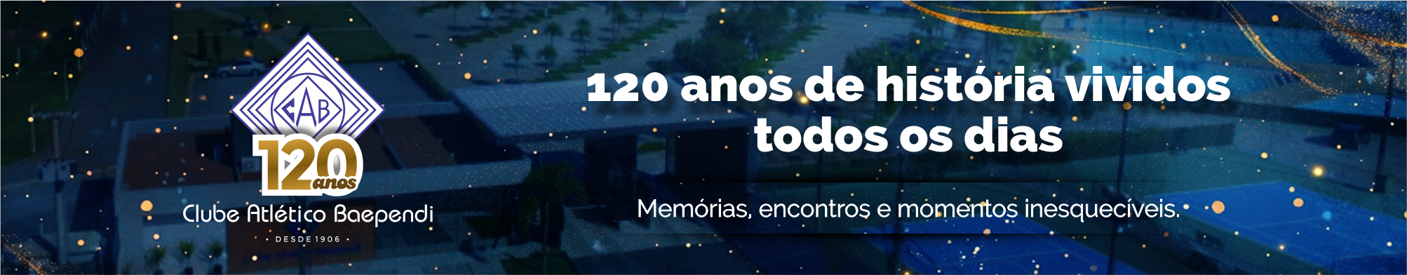 banner site baependi 120 ano - 2026